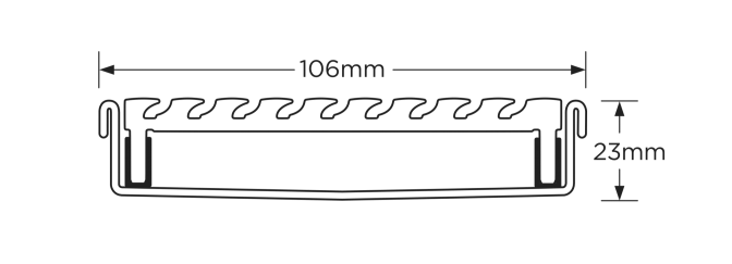 100AAiCO20-Black Linear Drain