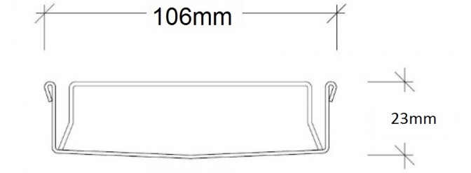 100FTi20MTL Linear Drain