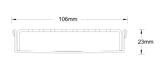 100PSi20MTL Linear Drain