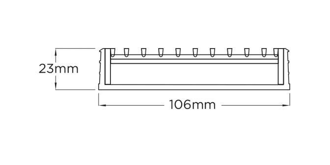 100TRG20 Linear Drain